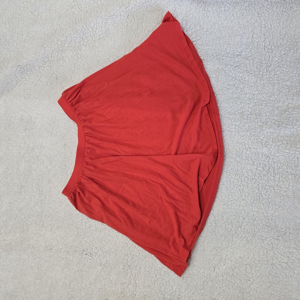 Old Navy Red Circle Skater Skirt
